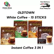 OLD TOWN WHITE COFFEE 3-IN-1 INSTANT COFFEE (15 STICKS) - MULTI FLAVOURS
