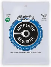[Martin] MA180 Authentic Acoustic - SP - 80/20 Bronze 12 String Extra Light (10-47)