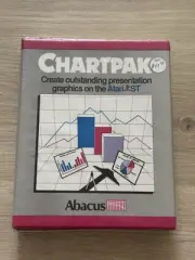 NEW Vintage Computer Software For Atari ST Chartpak By Abacus Software SEALED