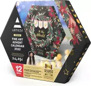 Advent Calendar 2023 (Fine Art, 12 Days) Art Supplies Holiday Gift for Adults, I