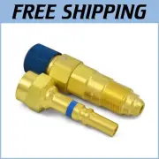 Dependable Brass Quick Disconnect Gas Fitting - 125 psi Maximum Pressure