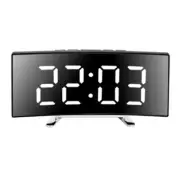 Digital Alarm Clocks for Bedrooms, Digital Clock with LED Curved Screen5890