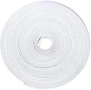 Wheel Rim Protector Trim, Multicolor Spools, 8 Rolls (White, 8 Meters)