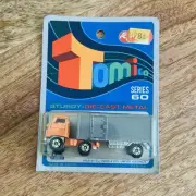 Vintage Tomica Hino Semi Trailer Die Cast Truck Cab Panel Van #24 80s
