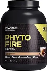 PranaON Phyto Fire Protein Iced Coffee Flavour Supplement 2.5 kg