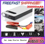 12V Car Jump Starter 400A Battery Charger 30000mAh Emergency Power Bank Booster