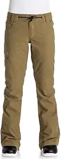 [DC Shoes] DC Viva Womens Ski Snowmobile Pants - Dull Gold / X-Large