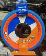 Chuckit FETCH WHEEL Large Dog Fetch Tug-A-War Toy Rolling Frisbee Games 9.4 Inch