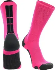 TCK Multisport Baseline 3.0 Crew Socks PINK | BLACK SM