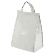 Lunch Box for Women/Men, Insulated Cooler Lunch Bag, 13x6.3x10 Inch Grey