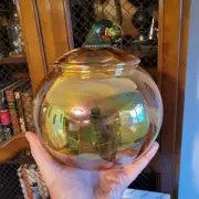 Princess House Pumpkin Cookie Jar in Original Box 6411