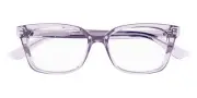 Alexander McQueen AM0464O Eyeglasses Women Violet 52mm New 100% Authentic