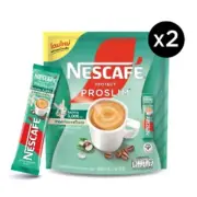 2 Pack(34 sachets)Nescafe Protect Proslim Coffee Mix Powder 15g(Pack 17sachets)