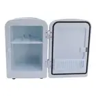 (Blue UK Plug)Mini Fridge 4L Portable Cooler Warmer Personal Refrigerator