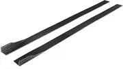 2.2m Side Skirt Splitter Winglet Side Spoiler Compatible for Mazda 3 Axela 6 Atenza MX5 RX8 Miata 323 626 969 RX7 RX8 Body Kit(2m Carbon Look)