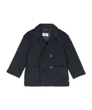 Il Gufo Pinstripe Pattern Blazer 18M,36M,24M Black