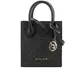 Michael Kors Mercer 塗層帆布手提/斜背二用迷你琴譜包(黑色) 35T1GM9C0I BLACK