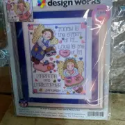Design works cross stitch picture kit. Wedding angels
