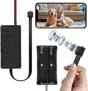 Mini 1080P HD Hidden Spy Camera with App/Motion Detection Surveillance Cameras, DIY Mini Camera for Indoor/Home (Black)
