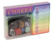7 piece Chakra Stone Kit/Set with Pouch - Reiki Healing Crystals Gemstones