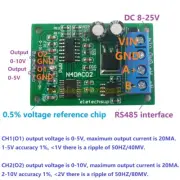 0-5V 0-10V DC12V Voltage Signal Generator DAC Converter RS485 Modbus RTU PLC