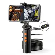 Dual Lens Wireless Endoscope, 5.5mm Borescope Inspection Camera 1080P HD Snak...