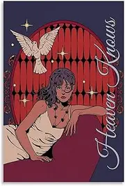 Pinkpantheress Heaven Knows Album Comic Art Poster Canvas Poster Wall Art Decor Living Room Bedroom Decoration Posters 12x18inch(30x45cm) Unframe-style