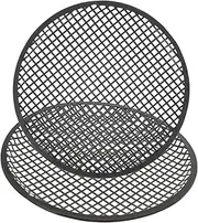 Abaodam 2pcs Car Subwoofer Mesh Cover Audio Speaker Nets Novel Protection for Refitting Easy to Install Durable Reliable Speaker Grill Cover for Car Home Audio Systems