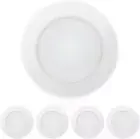 4X ECOELER 4 Inch LED Disk Light, Dimmable FlushCeiling Light, 10.5W 650Lm,
