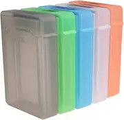 COHEALI Portable Hard Drive Case Set 3.5inch Hard Drive Cases for Travel Plastic Storage Box Snap Lock for Digital Accessories