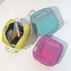 Dopamine Color Storage Bag Large Capacity Coin Purse Fashion Make Up Case