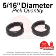 5/16" Grade 8 High Collar Split Lock Washers Alloy Steel Plain (Pick Quantity)
