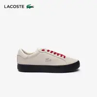 在飛比找momo購物網優惠-【LACOSTE】男鞋-冬季戶外皮革休閒運動鞋(白色)