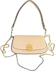 [Tory Burch] Britten Convertible Crossbody Bag With Gold Hardware (Delicate Pink), Delicate Pink, Crossbody