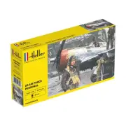 Heller Model Kit USAF Personnel New