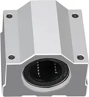 BLBMTCBCAG Linear Ball Bearing Aluminium Slide Bushing Block Linear Guild Rail Shaft CNC Router Linear Guide Rail(SCS12UU)