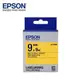 [酷購Cutego] EPSON LK-3YBP C53S653404標籤帶(粉彩9mm )黃黑 免運