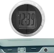 Small Car Clock Digital Vent Watch, Car Electronic Clock Decorative Watch, Electronic Waterproof Dashboard Decoration For Truck & Boat