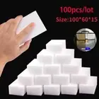 100 Pcs/lot Melamine Sponge Magic Sponge Eraser for Kitchen Bathroom Cleaner New