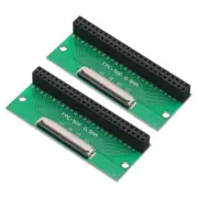 2pcs FFC FPC Connector Board 50 Pins Double Row Female Header Strip Adapter