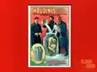 Houdini milk can escape poster 2x3" fridge/locker magnet