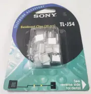 SONY Baseboard Telephone Cord Clips (20 piece) TL-J54 NOS HTF