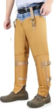 Snake Guard Gaiter Chaps Durable Total Protection Snake Chaps Ankle to Thigh