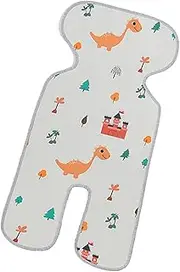 Car Seat Cooling Pad | Ice Silk Stroller Cooling Mat - Ice Silk Soft Cover Cushion Foldable Breathable Carseat Liner for Child & Camping