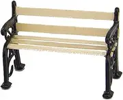 1/24 Miniature Park Bench Dollhouse Decoration Accessories, DIY Doll House Kit