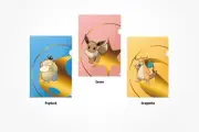 Ultra Pro Pokemon TCG - Tournament Folios 3-Pack - PSYDUCK, EEVEE & DRAGONITE