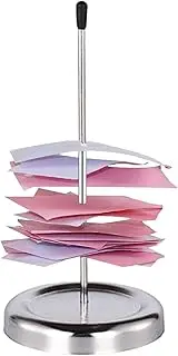 Ticket Holder - Safe Ticket Stabber - Chrome-Plated Display Bill Storage Equipment Supplies for Desk Hotel Offices Bar Kitchen