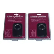 (2) Merry Brite Outdoor Mechanical Timer 2-8 hours or Dusk Dawn, Single Outlet