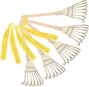 ERINGOGO 5Pcs Miniature Rake Decorative Zen Garden Tools for Incense Ashes and Balcony Planters Creative Rake Ornament for Relaxation and Meditation Decor