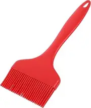 GANAZONO Wide Surface Oil Brush Brush Kitchen Tools and Gadgets Silicone Grilling Utensils BBQ Basting Mop Sauce Pot for Grill BBQ Mop Cooking Cooking Accessories Silicone Baking Nylon Red